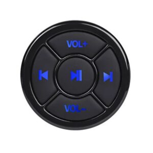 Wireless Bluetooth Remote Controller Media Button Car Motorcycle Bike Steering Wheel Music Play for IOS Android Phone Tablet