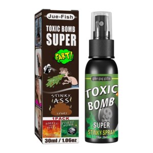 30/60ml Liquid Fart Spray Can Stink Bomb Ass-Smelly Stinky Gas Crap Gag Prank Novelties Toy Joke Halloween Gifts for Kids Adults