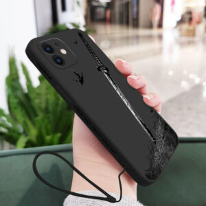 Vagabond Manga Phone Case For iPhone 15 14 13 12 11 Pro Max Mini X XR XS MAX SE20 8 7 6 6S Plus Silicone Cases with Hand Strap