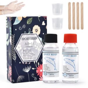 1:1 AB Resin Epoxy Glue Set High Adhesive Hardener Crystal Glue For DIY Resin Jewelry Making Accessories 100ml/500ml/1000ml