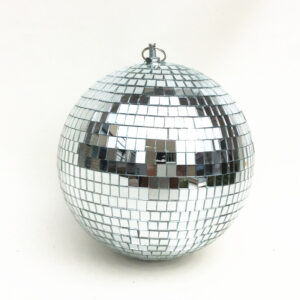 Disco Mirror Ball Party Shiny Ball Christmas Decoration Stage Light Rotating Glass Ball Retro Reflective KTV DJ Light Home Decor