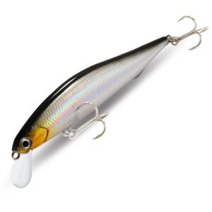 Sinking Minnow Lure 14g Long Shot Wobbler Magnetic Boost Swimbait Carp Fishing Tackle Hook Crankbait Jerkbait Silicone Bait