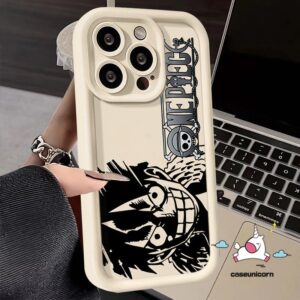 Cute Luffy Cool Anime Case For Redmi 12C 10C 9 13C 12 9T A2 9A A1 9C NFC Note 11 10 9 12 11s 8 10s Pro Max Poco X6 M3 C40 Mi 12 11 Lite Cartoon Couples Trendy Brand One Piece Cover