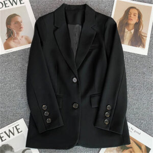 Korean Fashion Jacket Women Blazers Outerwear 2024 Spring Autumn New Women’s Jacket Chic Elegant Casual Sports Female Suit Coats
