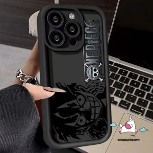 For Realme C53 C65 C67 C15 C25 C51 C55 11 7i 6i 5s 9i 8i 5i C17 C11 C20 C35 C12 C30 C21 Note 50 C33 C31 C25Y C21Y Narzo 50 Trendy Brand Cartoon One Piece Cool Anime Cute Luffy Case
