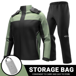 Motorcycle Men Raincoat Motorbike Rain Suit Moto Raincoat Rain Coat Jacket Pants Biker Set Waterproof Rain Motorcyclist Women