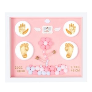 Baby Hand Print Footprint Imprint Kit Handprint Baby Mud And baby footprints Souvenirs Baby Hand And Foot Mold Hundred Days Gift