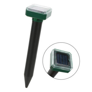 Solar Power Ultrasonic Mole Repellent Outdoor Garden Eco-Friendly Pest Repeller Snake Bird Mosquito Mouse