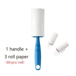 New Sticky PP Silicone Dust Wiper Remover Cat Dog Clothes Tousle Remover Reusable Washable Lint Roller Bed Hair Cleaning Brush