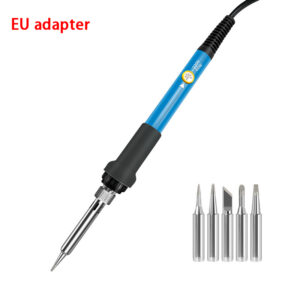 220V 60W Soldering Iron Kit Adjustable Temperature 15 In 1 Tool Set With Soldering Iron EU Plug AU UK US Fengshi