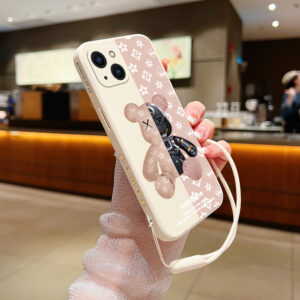 Cute Robot Bear Case For OPPO Realme 11 10 9 9i 8 8i 7 7i 6 Pro Plus C31 C35 C1 C11 C12 C15 C20 C21Y C25 C25S Cover