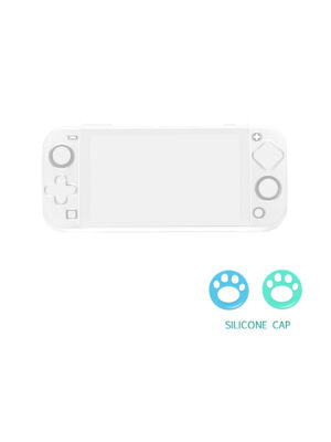 DATA FROG Crystal Protective Cover Compatible-Nintendo switch Lite Game Console Full Cover Shell Case For Switch Lite Accessorie