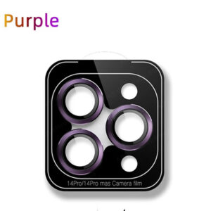 Luxury Metal Camera Lens Protector For iPhone 11 12 13 14 15 Pro Max mini 9H Tempered Glass Camera Cover for iPhone 14 15 Plus