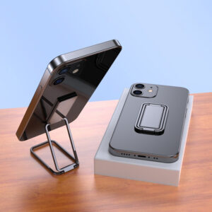 Metal Universal Finger Ring Phone Holder Stand Bracket Mini Phone Holder 360 Degree Rotating For Mobile Phone Pad Back Sticker