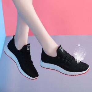 Lightweight Casual Tennis Shoes New Fashion Platform Sport Shoes Female Autumn New Breathable Outdoor Running Sneakers summer