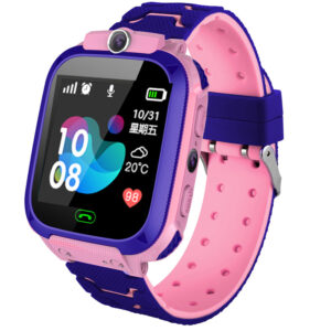 Q12 Kids Smart Watch SOS Call Remote Call Back LBS Location Children Smartwatch with Math Game 12 Languages Kids Clock Gifts.