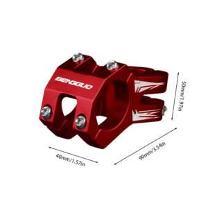 31.8 Stem Mountain Bike Stem Aluminum Alloy Short Handlebar Stem MTB Bike Handlebar Stem for Most Bicycle Road Bike MTB