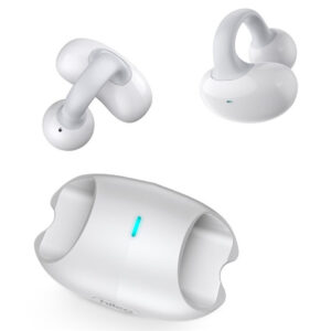 HILEO OWS Wireless Bluetooth 5.3 Earphone Ear Clip Open Ear Sport ENC Noise Reduction Headphones HIFI Stereo Earphone