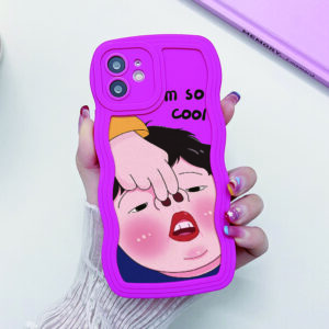 Funny Girl Case For iPhone 13 Pro Funda iPhone 15 11 12 13 14 Pro Max X XR XS Max 6 6S 7 8 Plus SE 2020 Soft Phone Bumper Cover