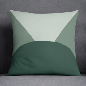Pillow Bedroom Sofa Car Cushion Cover Case Green Leaf Series Gift Home Office Decoration