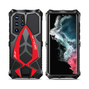 Original Luphie metal Shell For Samsung Galaxy S24 S23 S22 Ultra Military Shock-absorbing Rubber Full Sturdy protective cover
