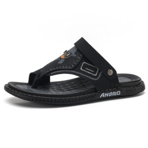Flip flop sandals summer men’s outdoor casual breathable non slip waterproof sandals fashion dual-purpose slippers beach shoes