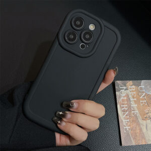 Liquid Silicone Phone Cases For iPhone 15 Pro Max Case iPhone 13 12 Mini 14 11 Pro Max 7 8 Plus SE X XS XR Shockproof Soft Cover