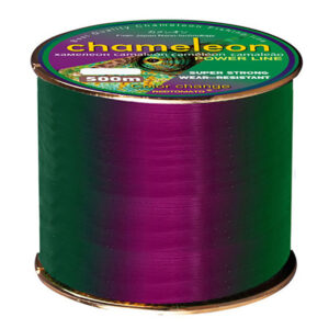 500m Color Changing Chameleon Line Fluorocarbon Coat Monofilament Nylon Sea Fresh Water Carp Wire Leader Line Fishing Equipment