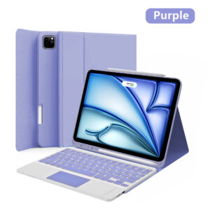 Case For iPad Pro 12.9 iPad Air 11 13 inch 2024 Keyboard Case For iPad 7 8 9 10th Generation Air 5 4 Mini 6 Magic Keyboard Cover