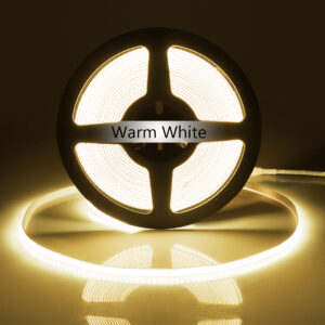 DC12V 24V 10m 5m COB LED Strip Light 320 LEDs/m High Density Flexible Led tape Ribbon 3000-6500K RA90 Led Lights 3.2ft-16.4ft