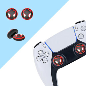 2pcs Silicone anti slip button cover, compatible with PS4 and PS5
