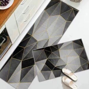 Kitchen Floor Mat Household Absorbent Non-Slip Foot Mat Entrance Door Bedroom Floor Mat Easy To Take Care of Household Floor Mat