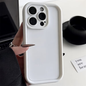 Luxury Thicken Shockproof Silicone Phone Case For iPhone 11 12 13 14 15 Pro Max Case For iPhone 14 15 Plus Soft Protective Cover