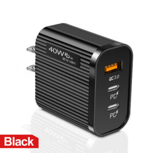 40W USB Charger Type C Fast Charging For iPhone Samsung Xiaomi Huawei USB C Mobile Phone Charger PD Quick Charger Adapter