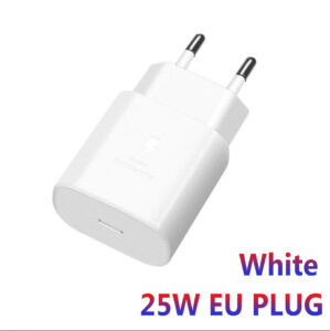 Samsung 25w Charger S24 S23 FE Surper Fast Charging Adapter Usb Type C PD PPS Galaxy S22 S21 A55 A54 A35 Note 20 Z Flip 6 Fold6