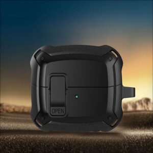 Secuer Lock Cover For Samsung Galaxy Buds 3 Pro Buds3 Pro Case Shockproof TPU PC Headphone Funda For Samsung Buzz 3 Pro Sleeve
