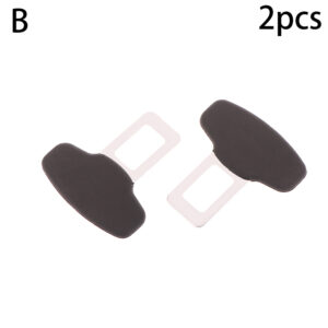 2Pcs Car Seat Belt Clip Extender Car Safety Seatbelt Lock Buckle Plug Thick Insert Socket Extender Buckle Car Accessories