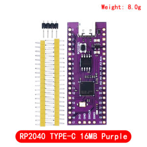 Raspberry Pi Pico Board RP2040 Dual-Core 264KB ARM Low-Power Microcomputers High-Performance Cortex-M0+ Processor