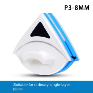 2024 Magnetic Window Cleaner Brush – Double Sided Glass Cleaning Tool with Strong Magnet for Home and High-Rise Window Cleaning
