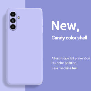 Original Liquid Silicone Case For Samsung Galaxy A15 A25 A35 A55 5G A05 A05S 4G Shockproof Phone Cover Cases