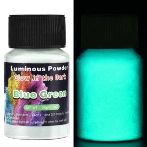 20g Luminous Powder Resin Pigment DIY Epoxy Resin Mold Nail Art Glitter Powder Glow In The Dark Jewelry Making Supplies