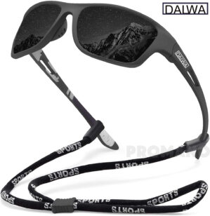 Dalwa Polarized Fishing Sunglasses Men’s Driving Shades Male Sun Glasses Hiking Classic UV400 Eyewear