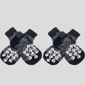 4PCS Pet Shoes, Dog’s Foot Covers, Adjustable Indoor And Outdoor Non-Slip Socks For Pets.