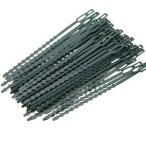 50Pcs Adjustable Plastic Plant Cable Ties Reusable Garden Cable Ties For Garden Tree Climbing Support Vine Tomato Stem Clip