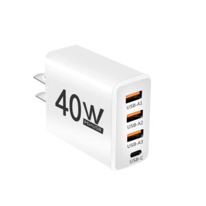 40W USB Fast Charger For Samsung iPhone 12 13 Dual Ports USB C Charger Quick Charging For Xiaomimi Type C Charger Phone Chargers