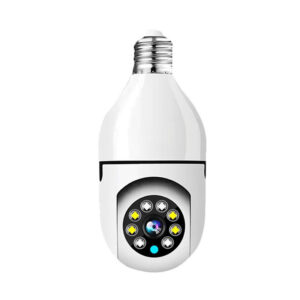 E27 Surveillance Camera Full Color Night Vision Automatic Human Tracking HD Zoom Family Security Monitor Protector Wifi Camera