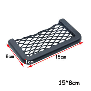 Universal Car Storage Bag Elastic Flexible Mesh Back Cargo Truck Storage Organizer Net SUV Interior Accessories Pocket 20*8cm