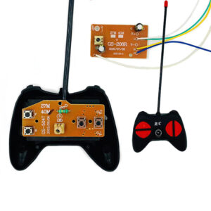 RC Remote Control 40MHz Circuit PCB Transmitter And Receiver Board Radio System With Antenna Set For Car Truck Toy Taotai