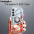 For Samsung A55 case Soft Clear Transparent Car Adsorb Ultrathin Holder Ring Cover For Samsung Galaxy A55 Back Cover Phone cases