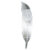 Pattern Acrylic Mirror Effect Decoration Wall Sticker Home Decor Mirror Mural 73*18cm DIY Wall Mirror Sticker Feather